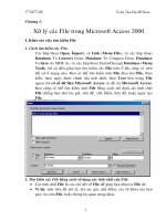 Tài liệu tham khảo microsoft access 