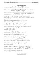 Giáo án bồi dưỡng HSG 12