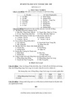 Đề học kì II