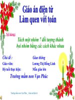 phân chia số lượng 7 thanh 2 nhóm