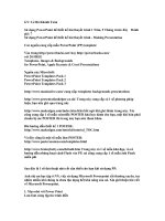 mot so thu thuat hay trong soan giang