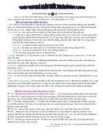 KHOA HỌC VÀ SỨC KHỎE : CHỌN VA CHẾ BIẾN THỰC PHẨM ĐÚNG CÁCH