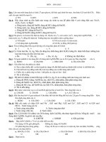 THI THU - CHAT LUONG CAO