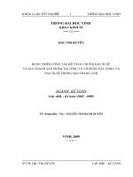 Hoàn thiện công tác kế toán chi phí sản xuất và giá thành sản phẩm tại công ty cổ phần xây dựng và sản xuất thương mại trang anh