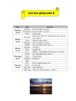 Giao an lop 3 - tuan 8(tk)