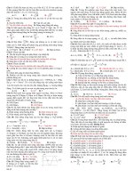 Đề thi thu ĐH 2009(ĐA)