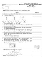 Dề thi HS giỏi lớp 2 08-09