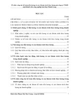Hoàn thiện tổ chức kế toán tiền lương và các khoản trích theo lương tại công ty TNHH 1 thành viên công nghiệp tàu thủy thành long 