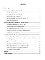 Tieu luan nhom   CHung khoan hoa cac khoan no, thuc trang va dieu kien ap dung tai VN 