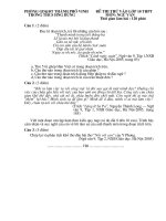 Đề thi vào lop10 TP Vinh