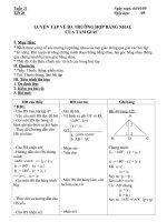 TỰ CHỌN TOÁN 7 (PHƯƠNG - THẢO)