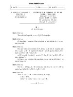 ĐỀ THI CHỌN HỌC SINH GIỎI TỈNH Năm học 2011-2012 Môn TOÁN THPT – SỞ GIÁO DỤC VÀ ĐÀO TẠO NINH THUẬN