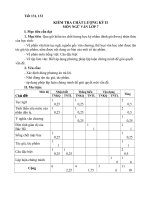 Đề thi lớp 7 kỳ 2 07-08