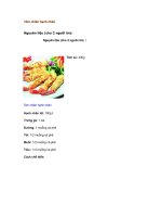 Tôm chiên hạnh nhân 