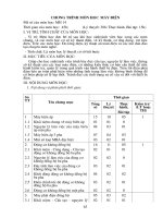 De cuong chi tiet mon hoc MAY DIEN