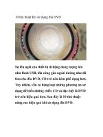 10 thủ thuật khi sử dụng đĩa DVD 