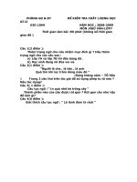 ĐỀ THI VĂN 7 KÌ II 2009