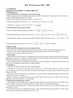 ôn tập vật lý 12 ky 2