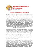 Những cuộc phiêu lưu của Alice (chương 11)