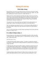 Tư liệu địa lí phổ thông- Khủng bố sinh học