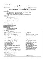 Bài 20: Vẽ hoặc nặn quả chuối