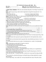 Đề Ngu Van HKII, (07-08)