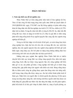 Tác động của các nhà máy chế biến dăm gỗ đối với sự phát triển rừng trồng kinh tế ở thừa thiên huế 
