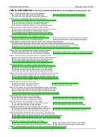 Ôn thi cấp tốc_Hoàn thành câu