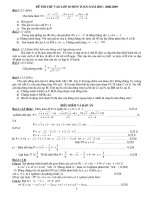 Đề thi tuyển sinh THPT