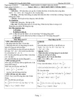 Giao an dai so lop 8 