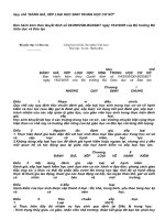 QUI CHẾ ĐÁNH GIÁ XẾP LOẠI HỌC SINH