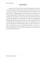 MỘT SỐ TỒN TẠI TRONG17 QUẢN LÝ NGUỒN NHÂN LỰC17 CHƯƠNG V: PHƯƠNG HƯỚNG PHÁT TRIỂN CỦA QUẬN CẦU GIẤY ĐẾN NĂM 201021