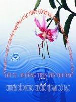 Thi GV giỏi: Phòng chống tệ nan cờ bạc