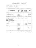 ĐỀ KIỂM TRA MÔN ĐỊA LÍ, HỌC KÌ I, LỚP 8