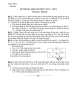 Đề thi HSG lí 9 ( Xuân Bái )