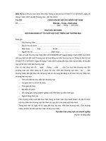 THAY ĐỔI, BỔ SUNG NỘI DUNG ĐĂNG KÝ TỔ CHỨC HỘI CHỢ, TRIỂN LÃM THƯƠNG MẠI