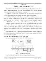 Chương 4  thiết kế giao tiếp ngoại vi giáo trình vi xử lý 