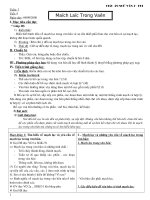 GIÁO ÁN NGỮ VĂN 7 SOẠN CHO 2009-2010