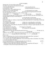 Tổng hợp các đề thi đề cương ôn tập VL7 phần 2