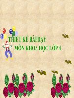 Khoa học lớp 4