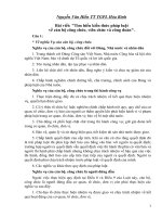 Bài thi tìm hiểu kiến thức pháp luật về cán bộ công chức 