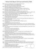 ôn tập chuyển động quay của vật rắn