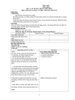 Giáo án ÔN THI TN THPT