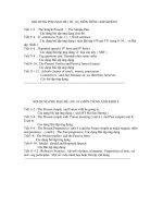 Ngữ pháp cơ bản T.Anh 6