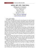 Sống để yêu thương 