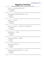 Negative Prefixes.doc