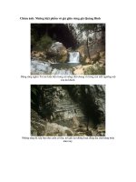 Động Phong Nha - Quảng Bình