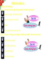 Tiết 45: ÔN DỊCH THUỐC LÁ