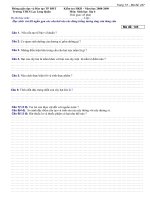 KT HK II  Sinh 6- năm học 2008-2009