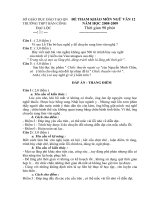 Đề tham khảo ôn thi TN12 Ngữ Văn (3)